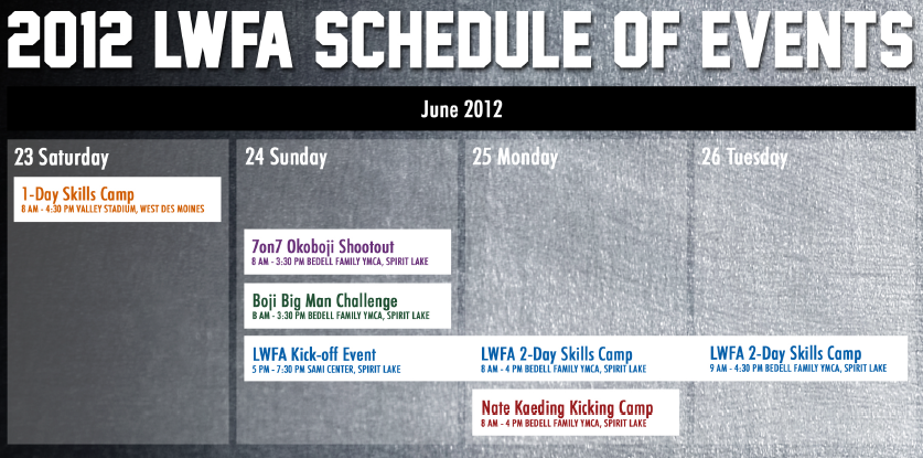 schedule